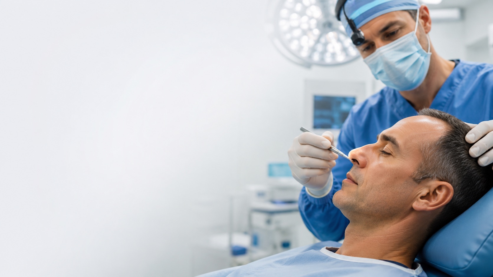 Septoplastika — priprava pacienta na poseg na nosni pregradi